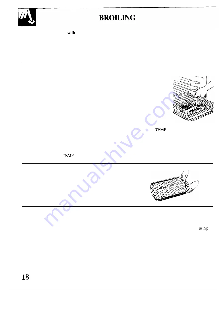 GE XLMT JGBP24GEN Use And Care & Installation Manual Download Page 18