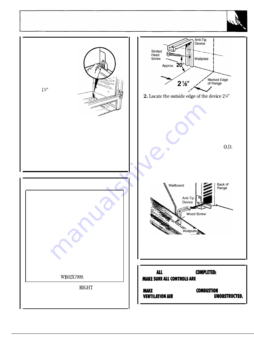 GE XLMT JGBP24GEN Use And Care & Installation Manual Download Page 41