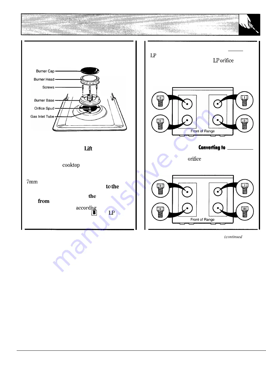 GE XLMT JGBP24GEN Use And Care & Installation Manual Download Page 43