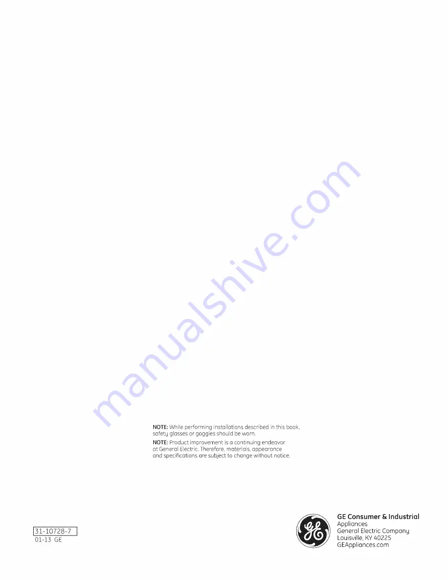 GE ZVB30ST4SS Installation Instructions Manual Download Page 16