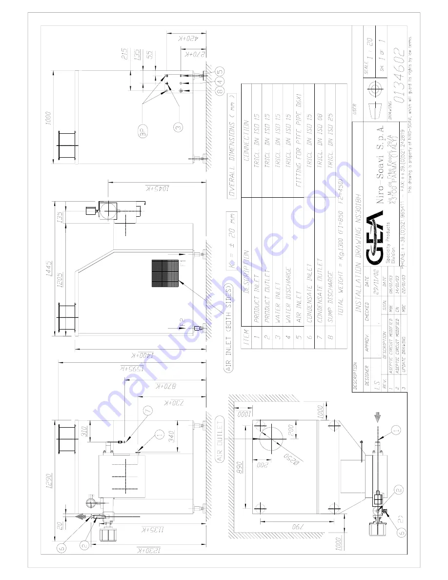 GEA ARIETE Instructions For Use And Maintenance Manual Download Page 10