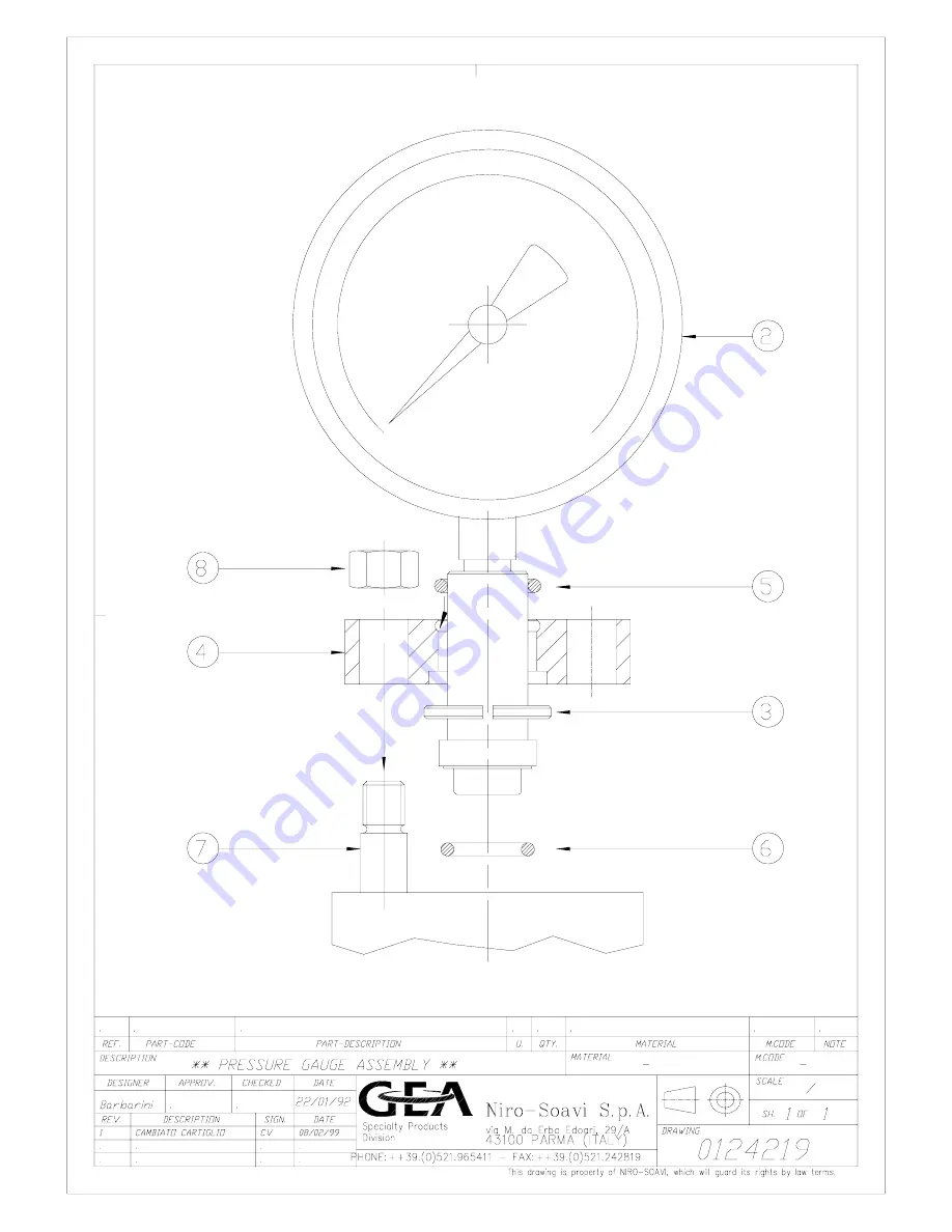 GEA ARIETE Instructions For Use And Maintenance Manual Download Page 170