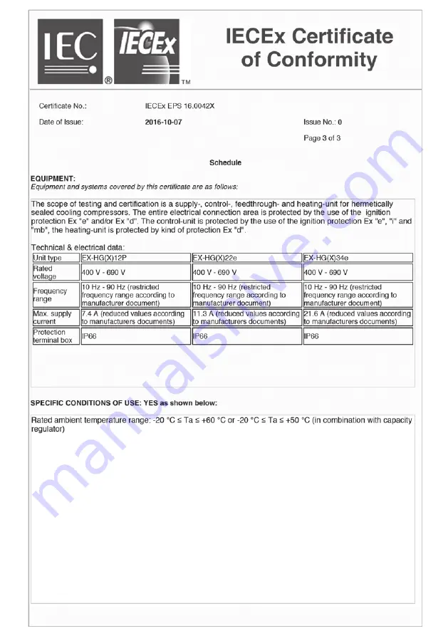 GEA pluscom Bock EX-HG12P Assembly Instructions Manual Download Page 41