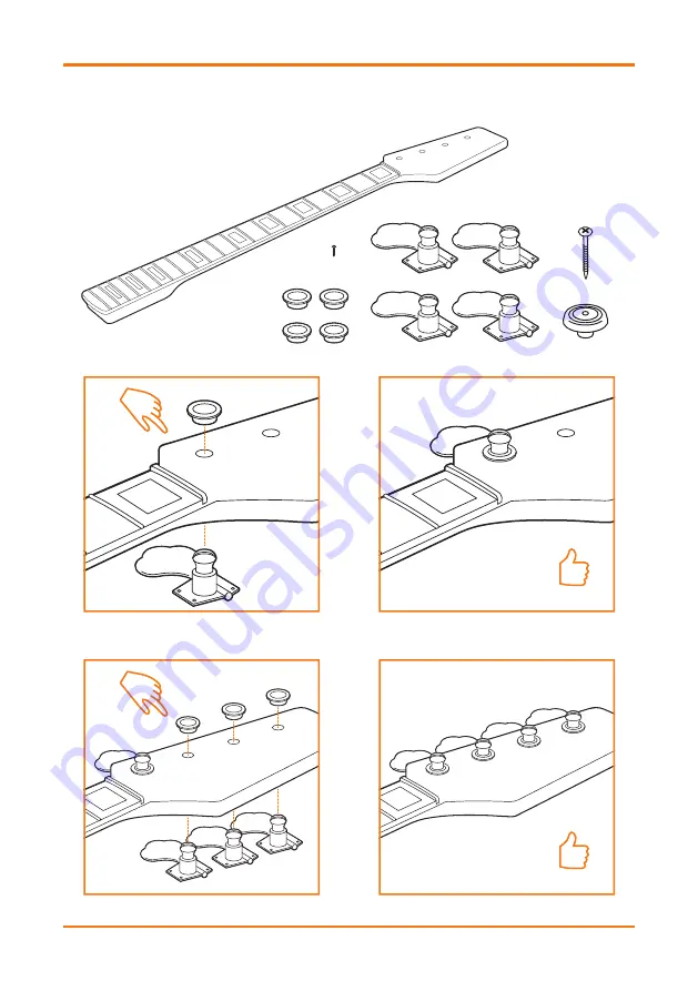 Gear4music DIY BASS GUITAR KIT PRO Manual Download Page 4