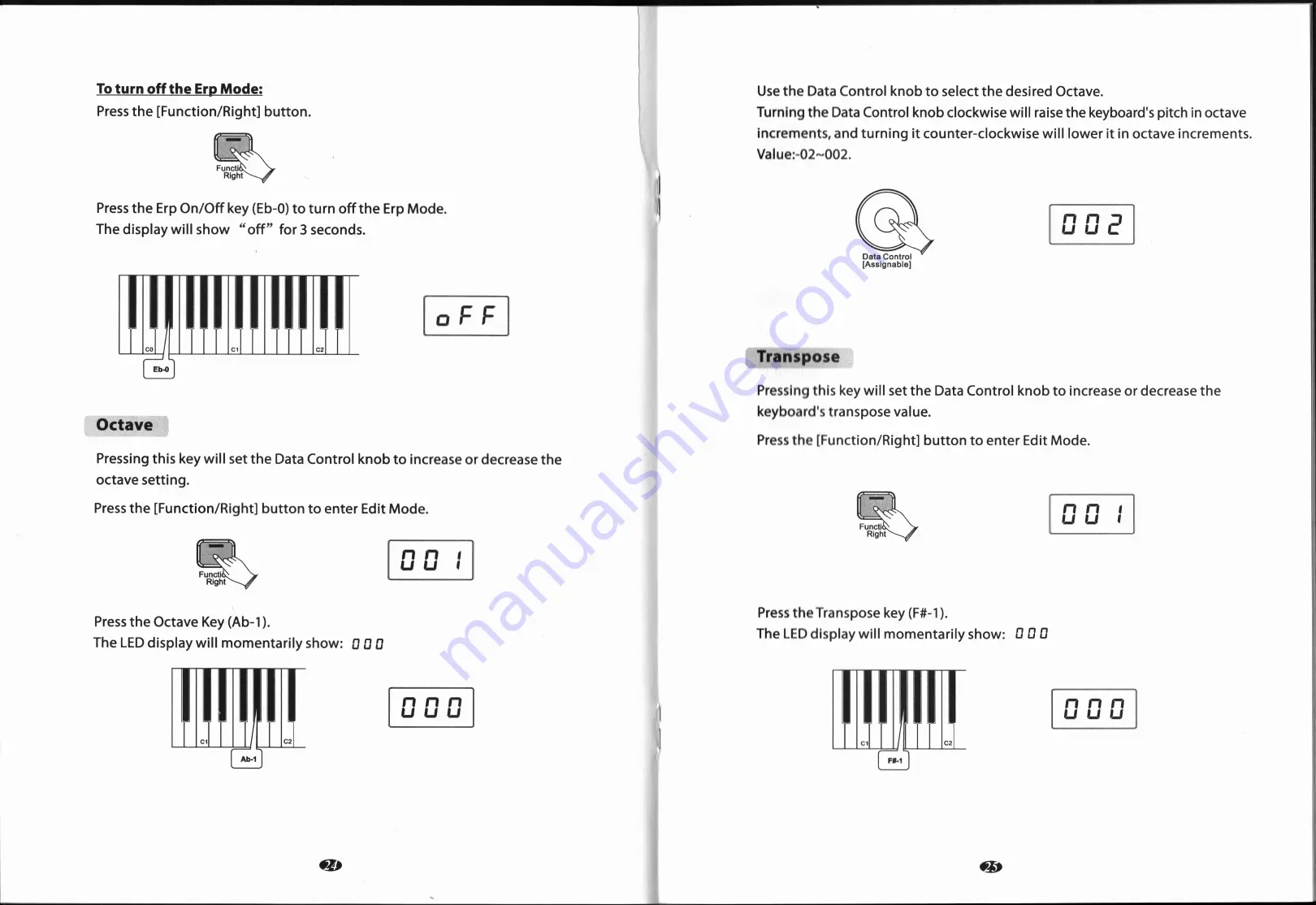 Gear4music DP-10X Owner'S Manual Download Page 16