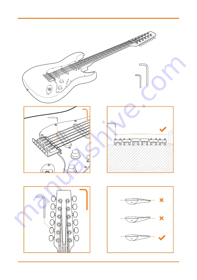 Gear4music GUITAR WORKS 175960 Скачать руководство пользователя страница 16