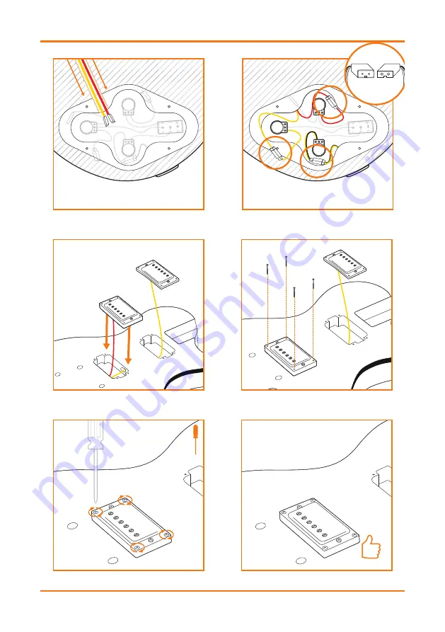 Gear4music Guitarworks DIY Electric Guitar Kit Pro Manual Download Page 12