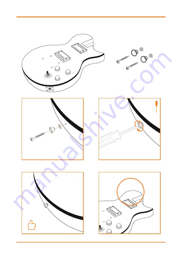 Gear4music Guitarworks DIY Electric Guitar Kit Pro Manual Download Page 14