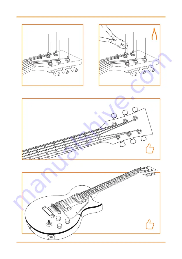 Gear4music Guitarworks DIY Electric Guitar Kit Pro Скачать руководство пользователя страница 26