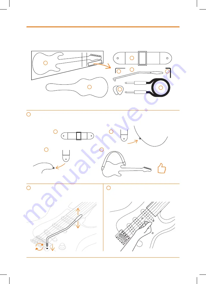 Gear4music Knoxville Manual Download Page 2