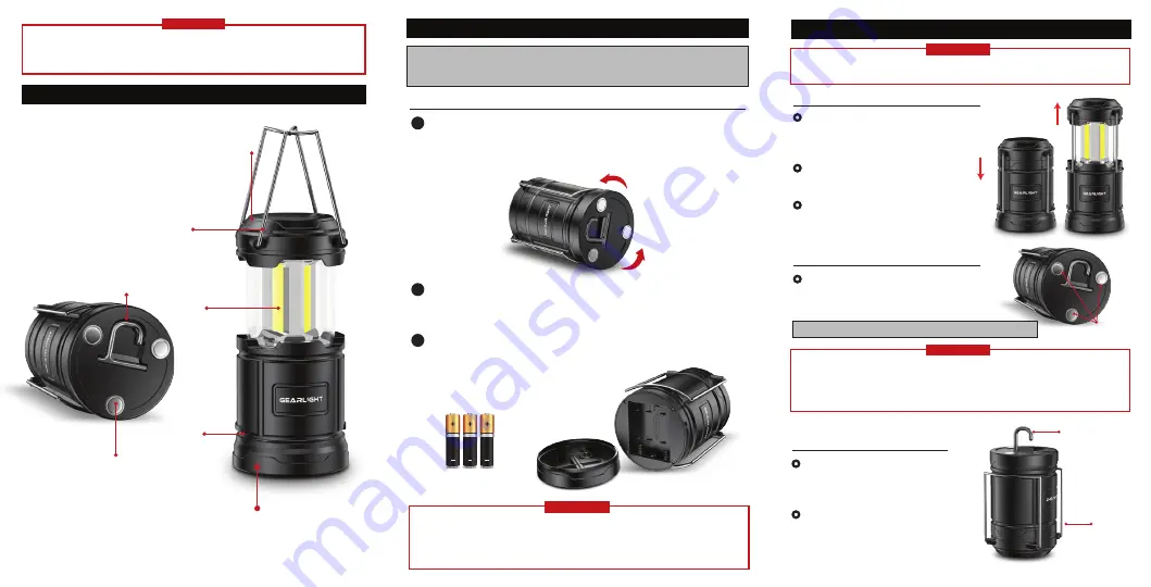 GearLight SUNLIT Скачать руководство пользователя страница 2