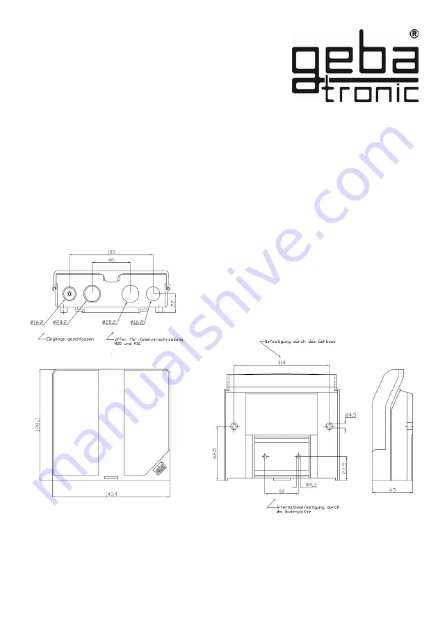 Geba Tronic Cody Universal 2 Manual Download Page 76