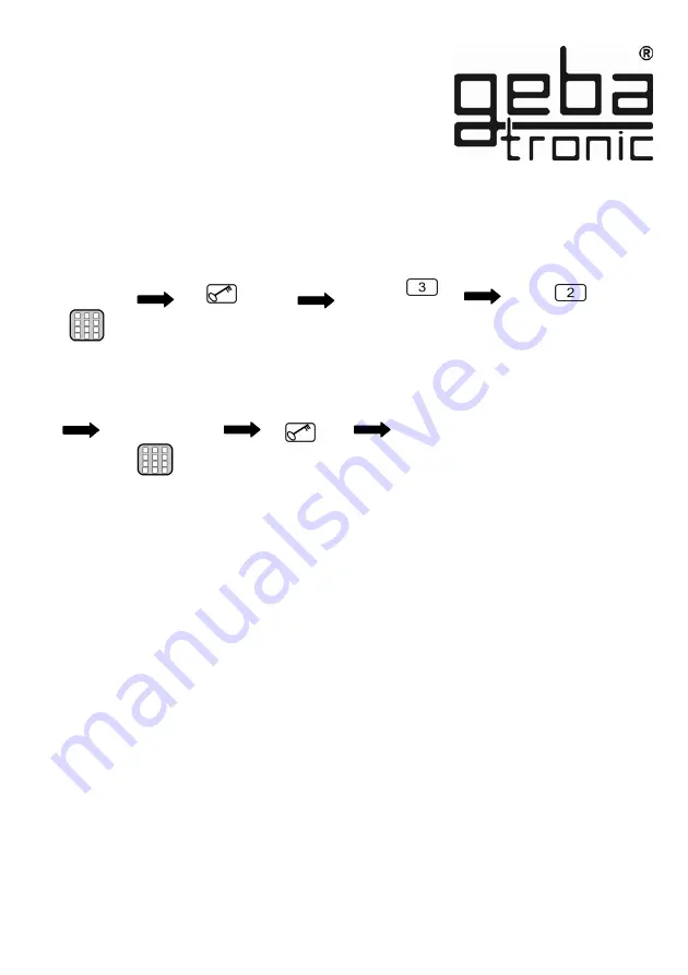 Geba Tronic Cody Universal Mini Manual Download Page 9