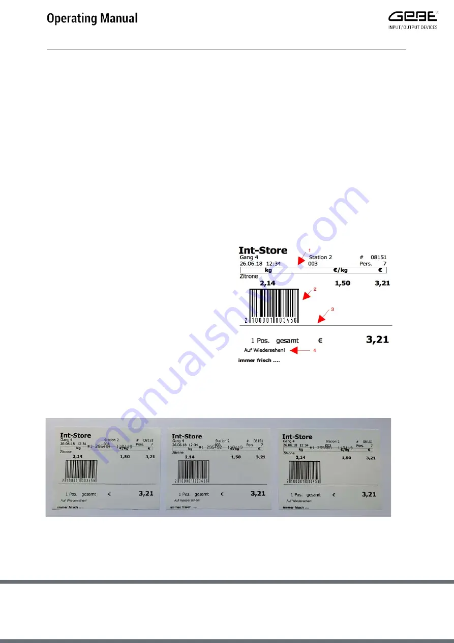 GeBe GPT-4673 Operating Manual Download Page 17