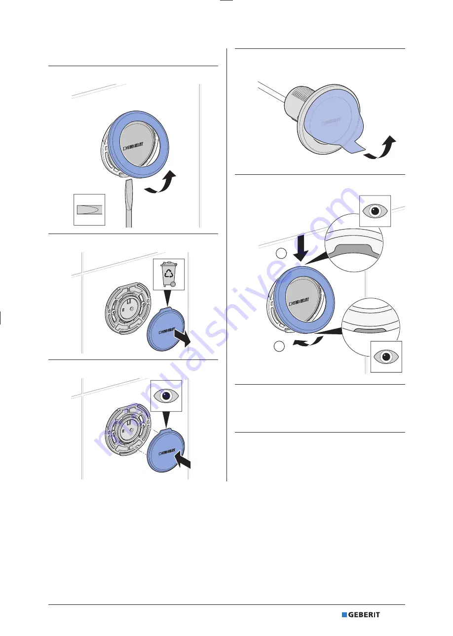 Geberit 10 Maintenance Manual Download Page 11