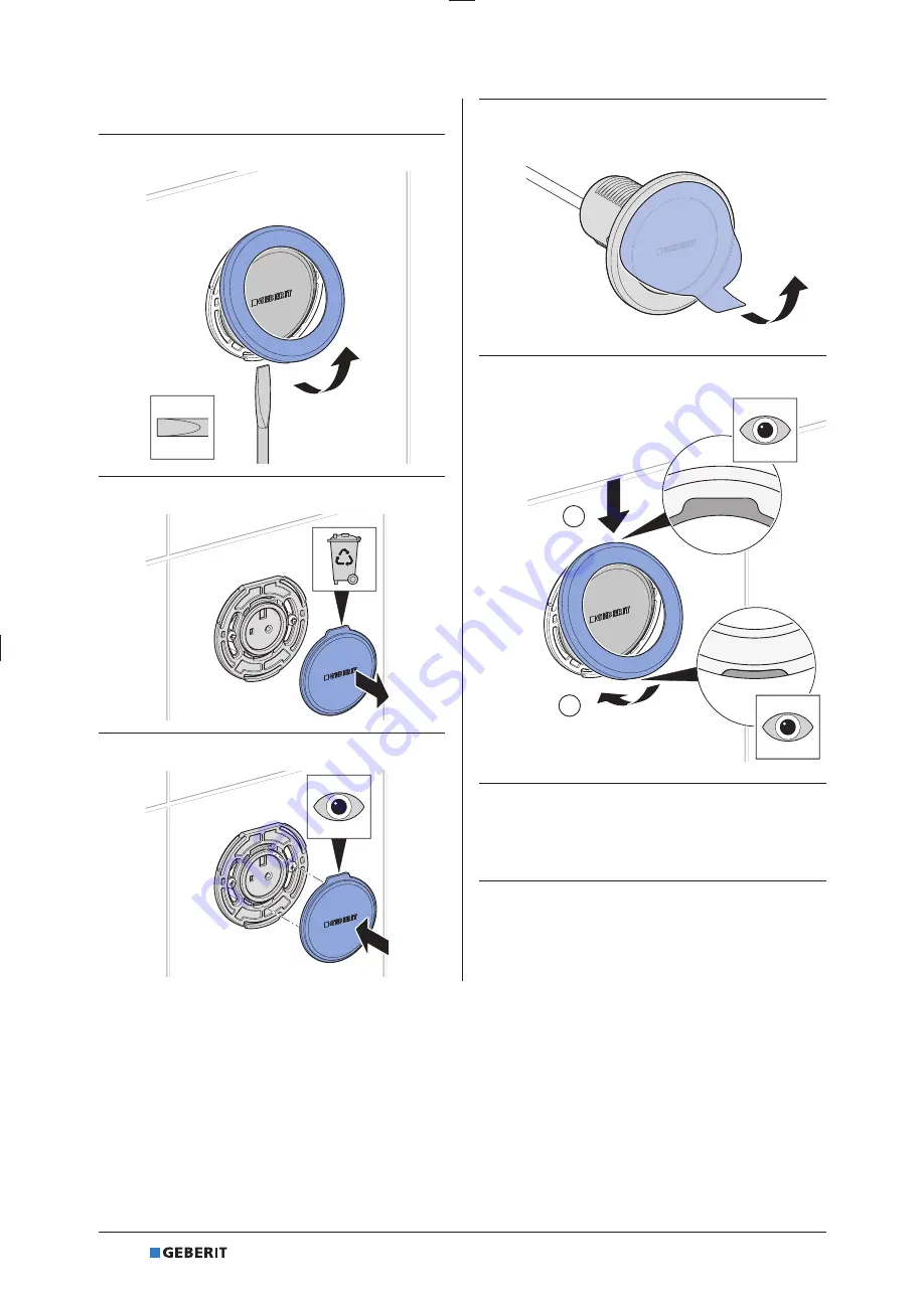 Geberit 10 Maintenance Manual Download Page 244