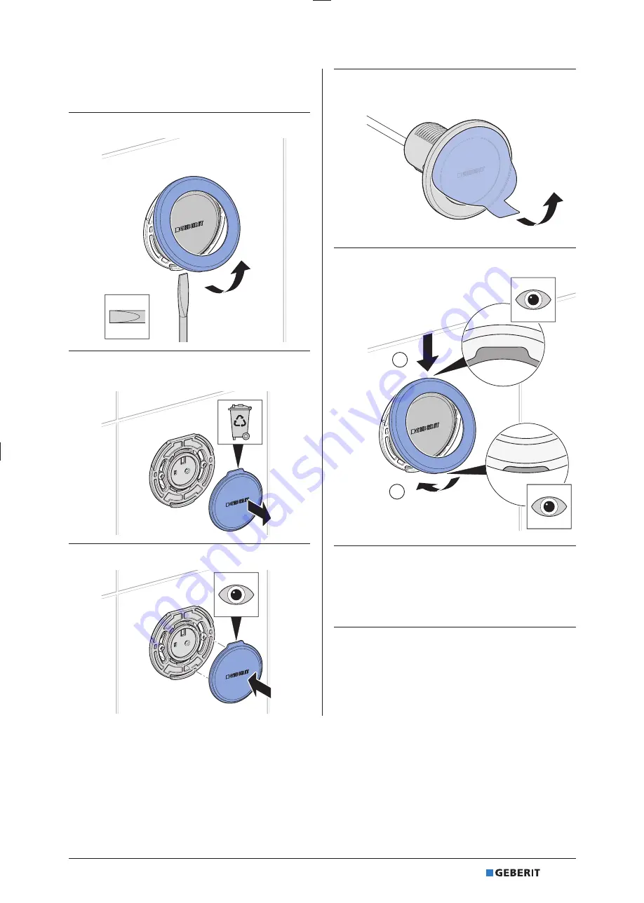 Geberit 10 Maintenance Manual Download Page 313