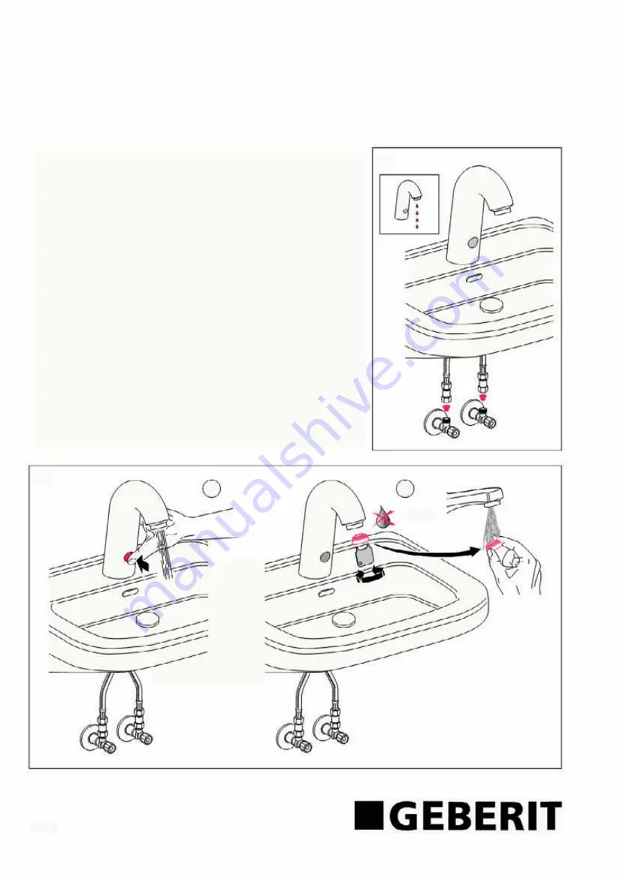 Geberit 115.725 Quick Start Manual Download Page 2