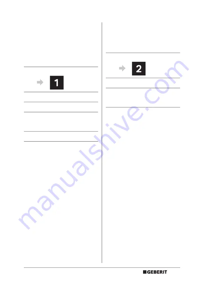 Geberit 116-070-00-1 Operation Manual Download Page 27