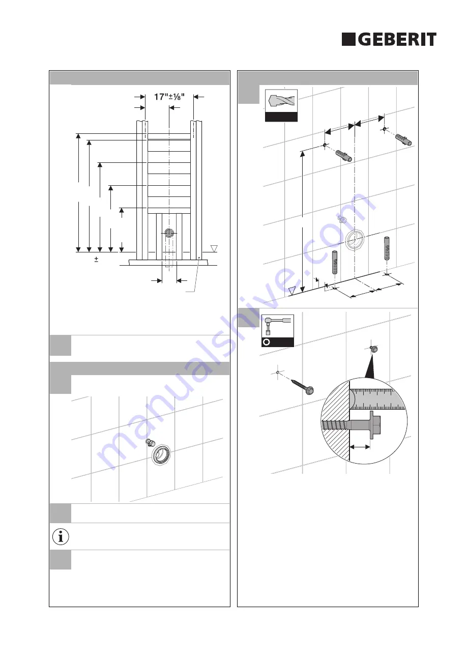 Geberit 131.028 1 Installation Manual Download Page 4