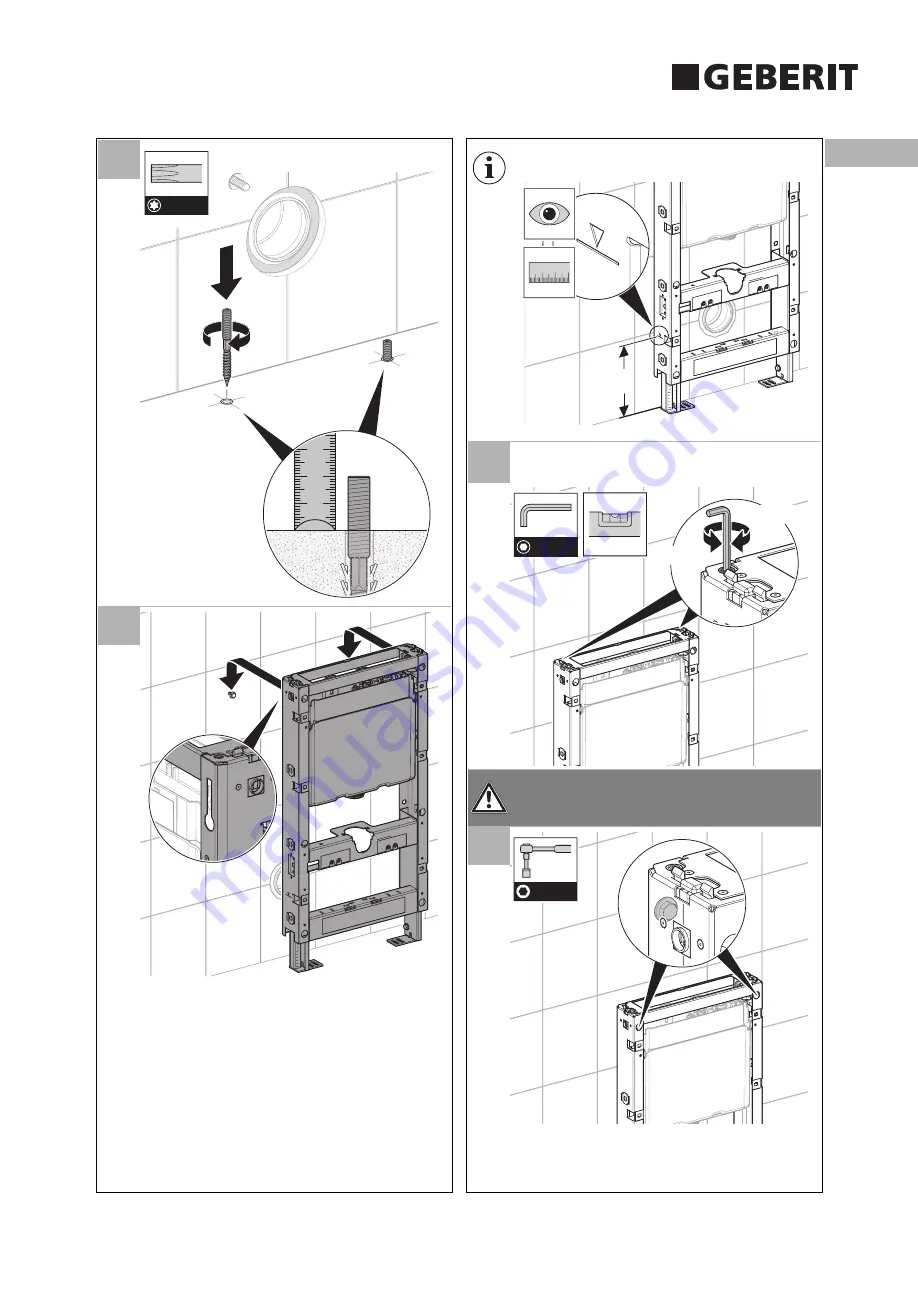 Geberit 131.028 1 Installation Manual Download Page 5