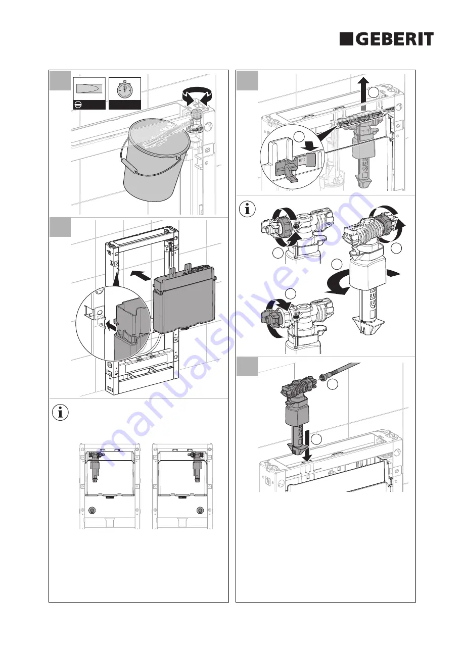 Geberit 131.028 1 Installation Manual Download Page 10