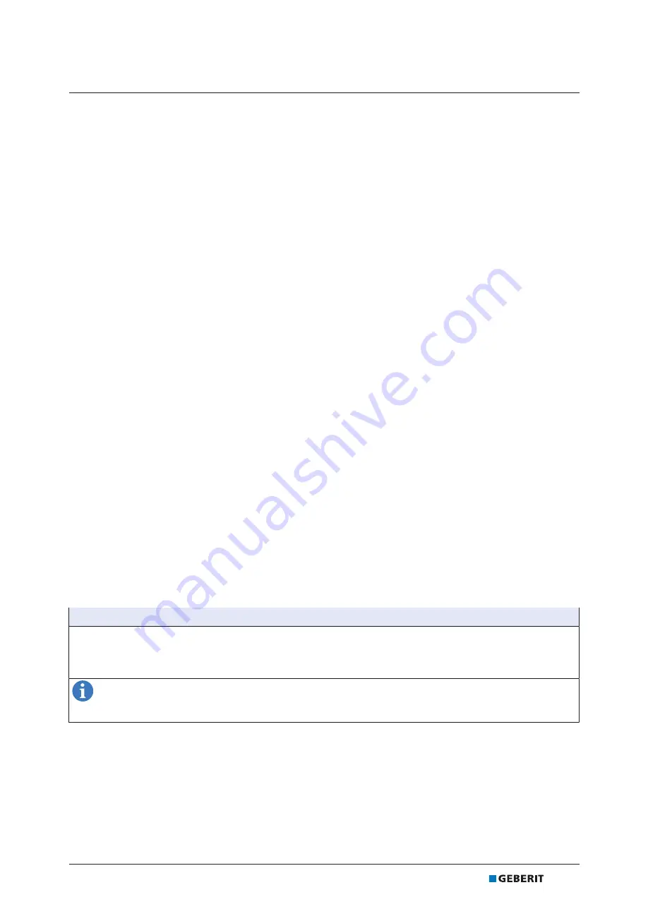 Geberit 616.211.00.1 Maintenance Manual Download Page 3
