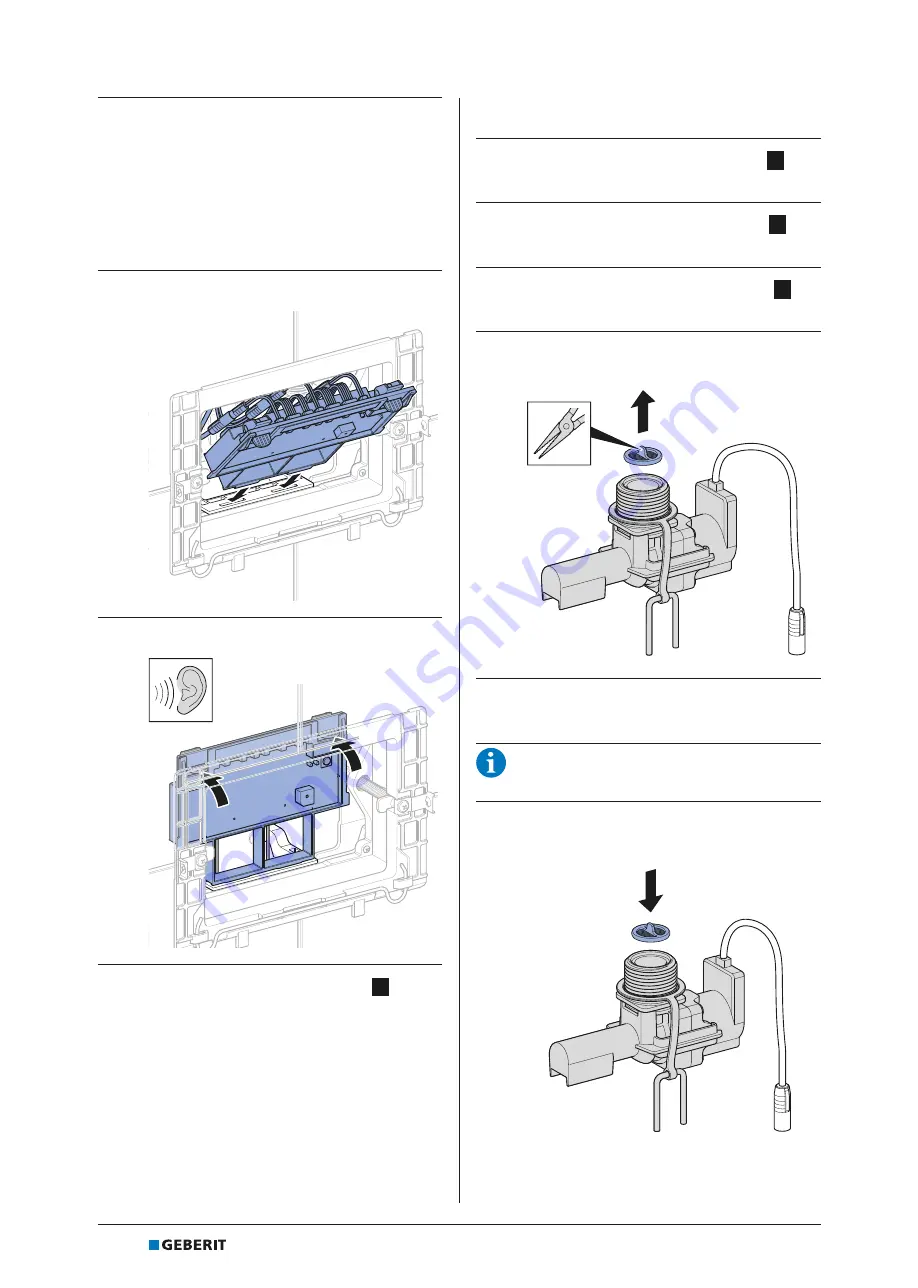 Geberit 616.211.00.1 Maintenance Manual Download Page 10