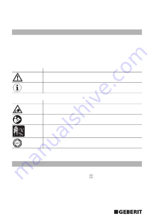 Geberit ACO 102 Operation Manual Download Page 158