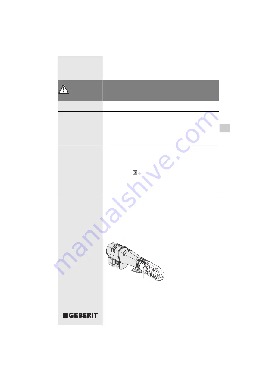 Geberit ACO 201 Operating Instructions Manual Download Page 55