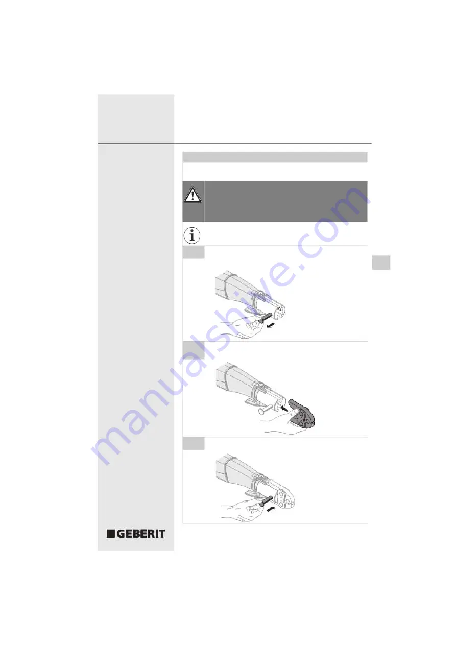 Geberit ACO 201 Operating Instructions Manual Download Page 87