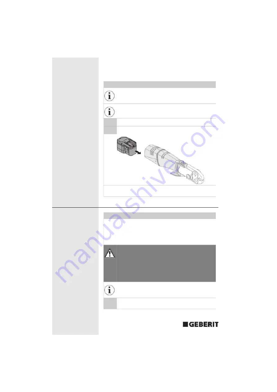 Geberit ACO 201 Operating Instructions Manual Download Page 88