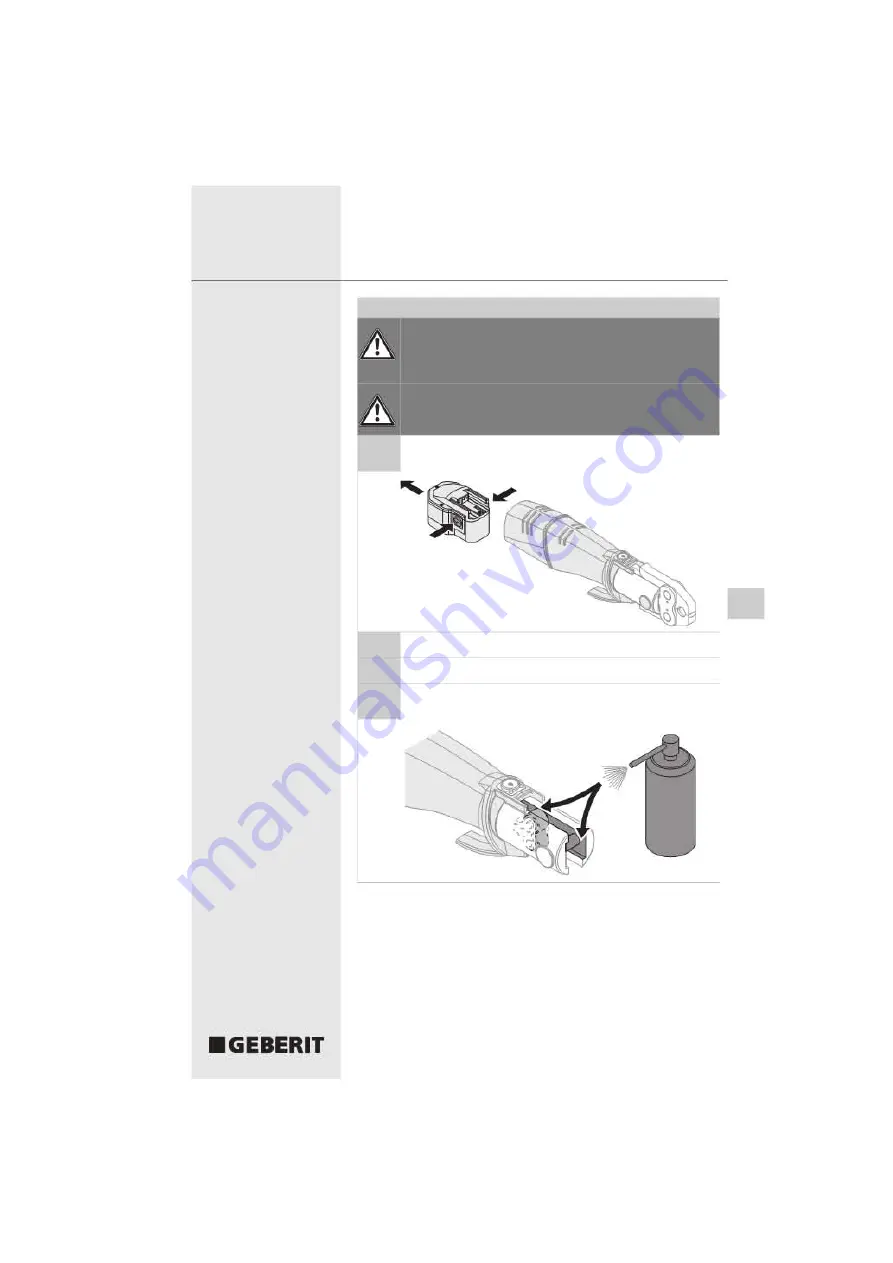 Geberit ACO 201 Operating Instructions Manual Download Page 121