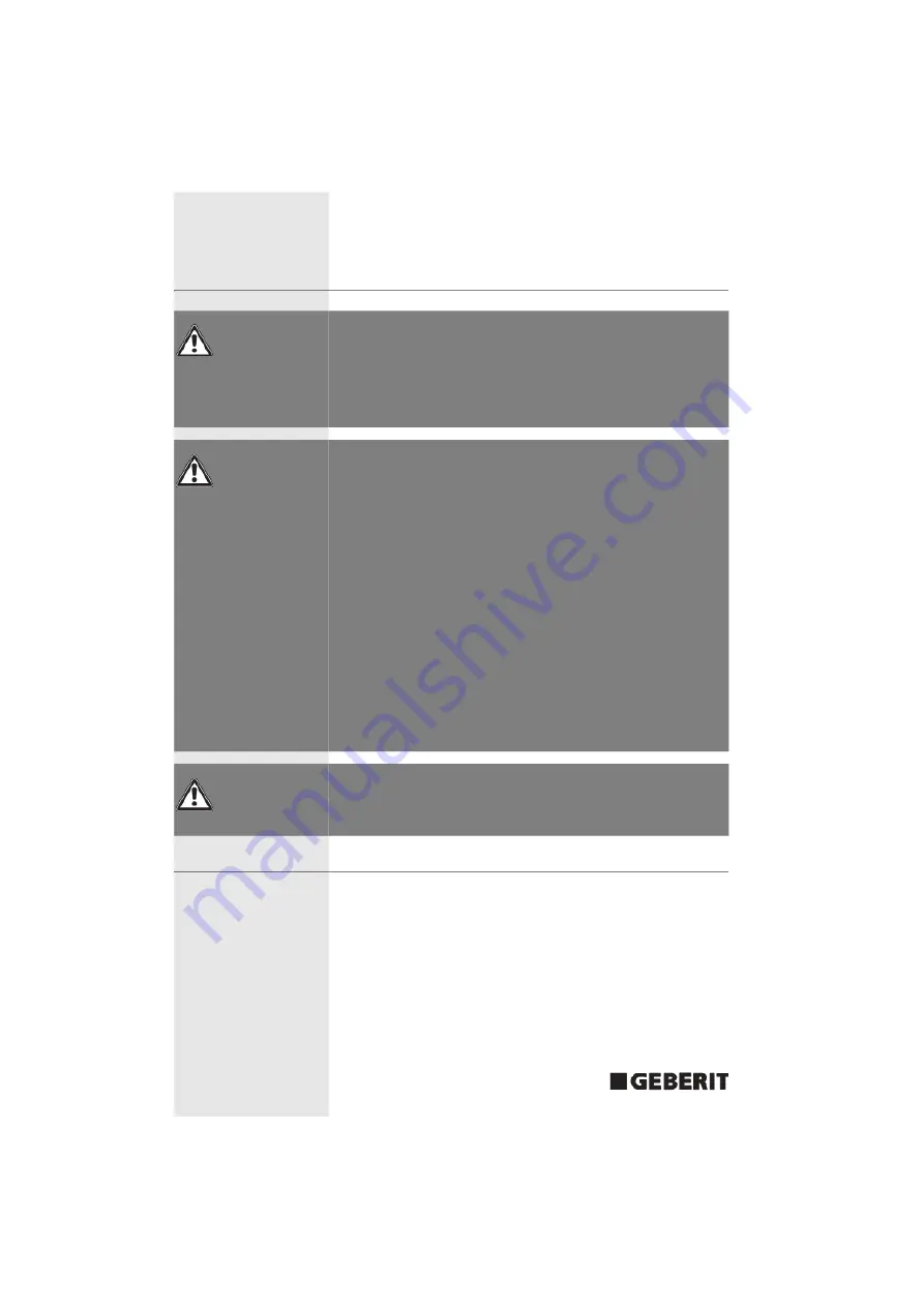 Geberit ACO 201 Operating Instructions Manual Download Page 154