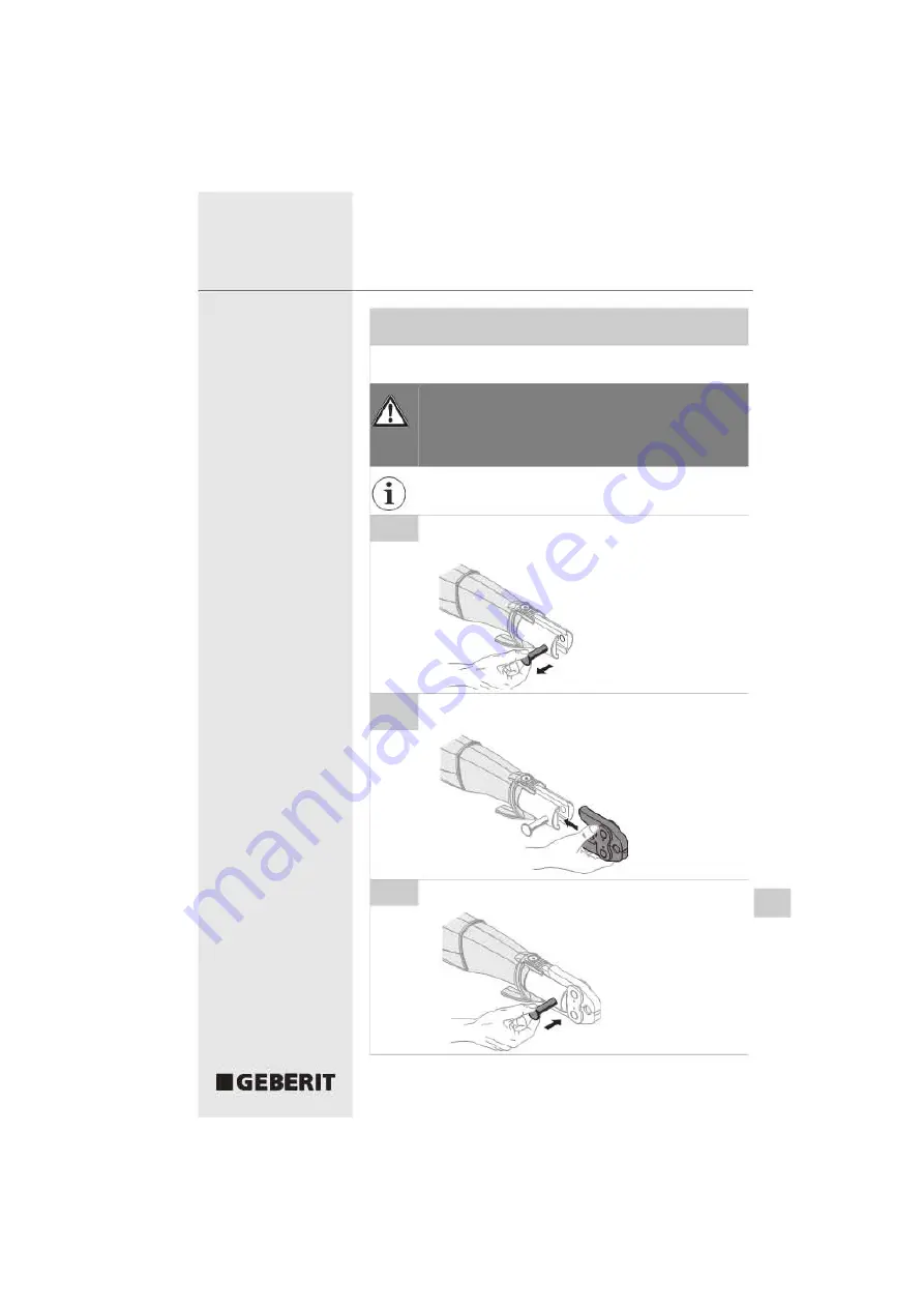 Geberit ACO 201 Operating Instructions Manual Download Page 209