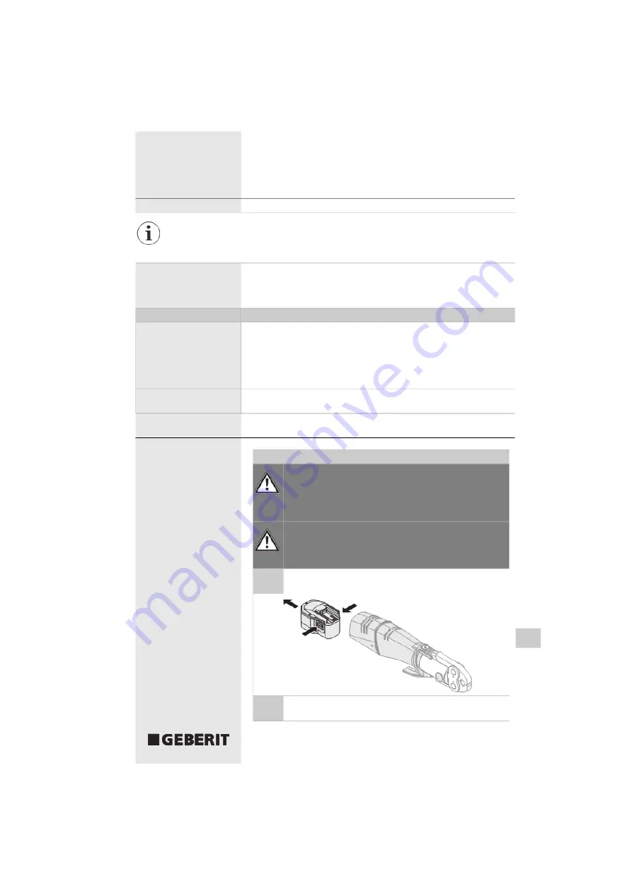 Geberit ACO 201 Operating Instructions Manual Download Page 223