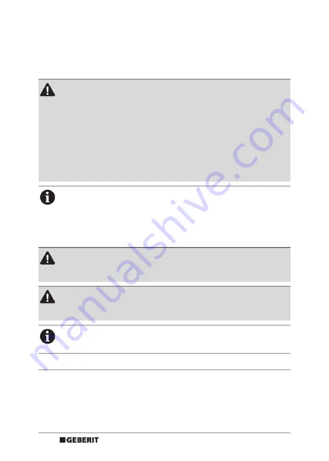 Geberit ACO 202 Operation Manual Download Page 146