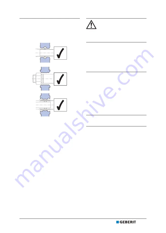 Geberit ACO 203 Operation Manual Download Page 31