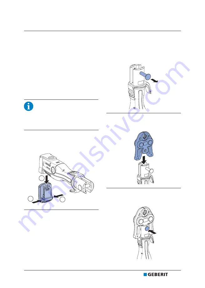 Geberit ACO 203 Operation Manual Download Page 61