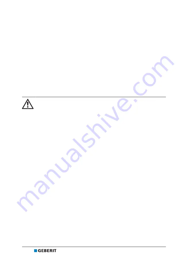 Geberit ACO 203 Operation Manual Download Page 148