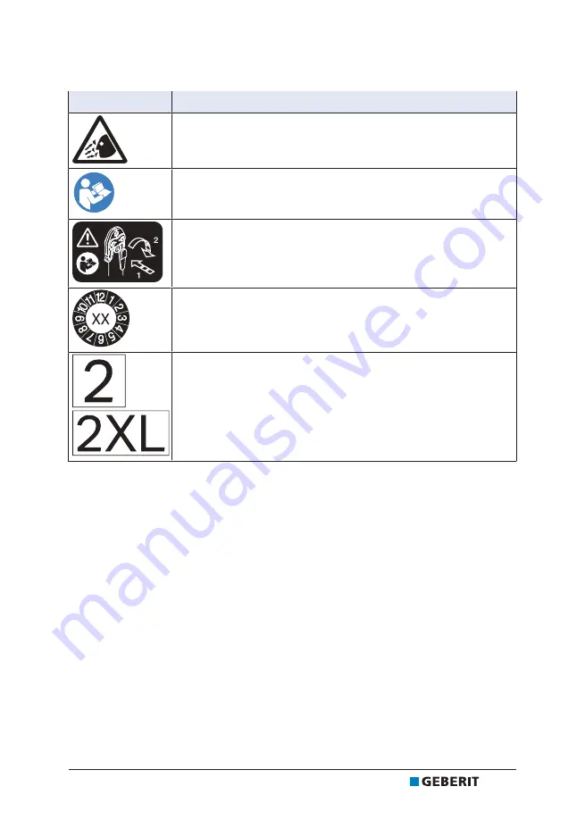 Geberit ACO 203XL Operation Manual Download Page 27