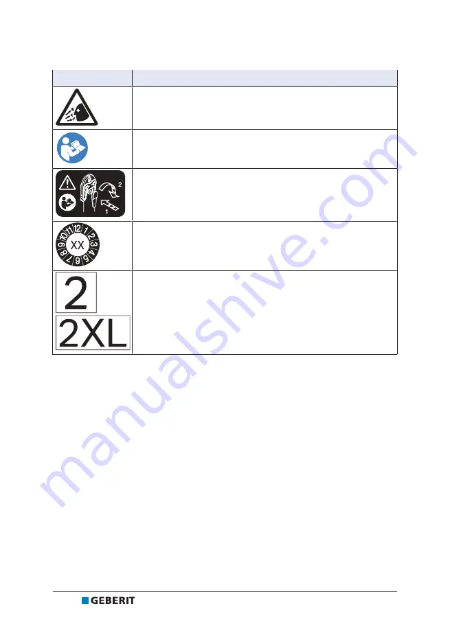 Geberit ACO 203XL Operation Manual Download Page 82