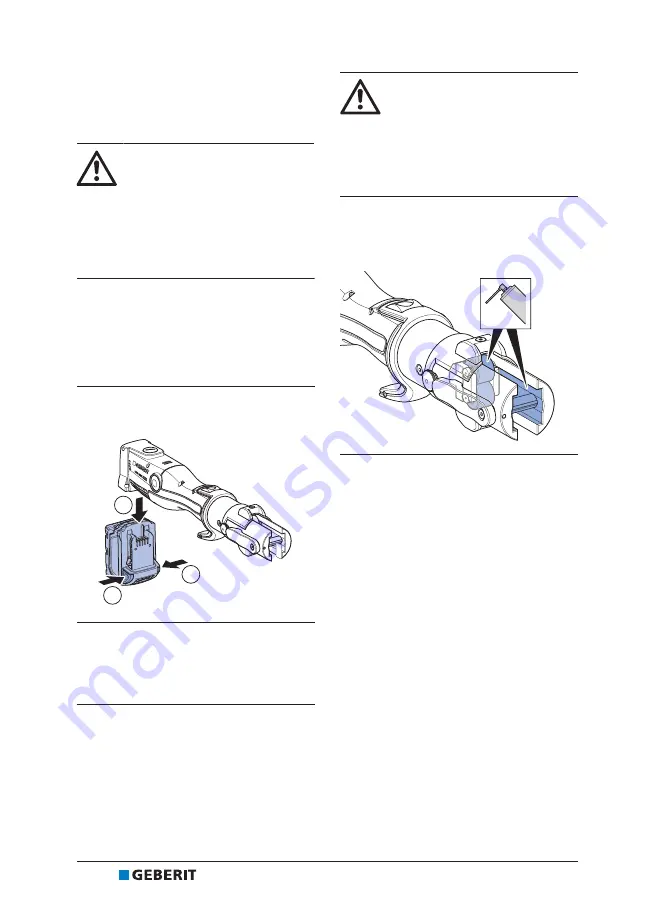 Geberit ACO 203XL Operation Manual Download Page 112