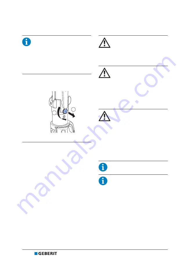 Geberit ACO 203XL Operation Manual Download Page 144