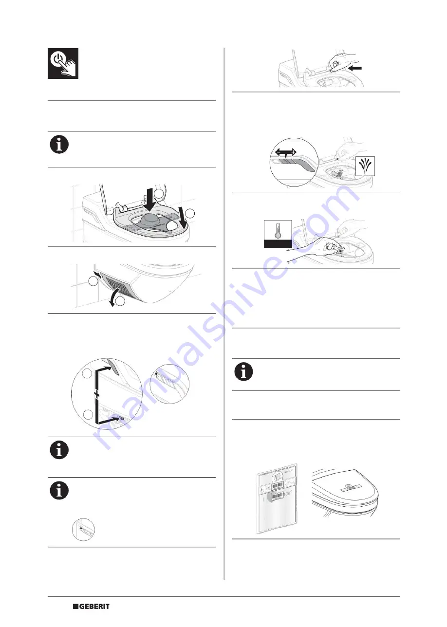 Geberit AquaClean 8000 Installation Manual Download Page 16