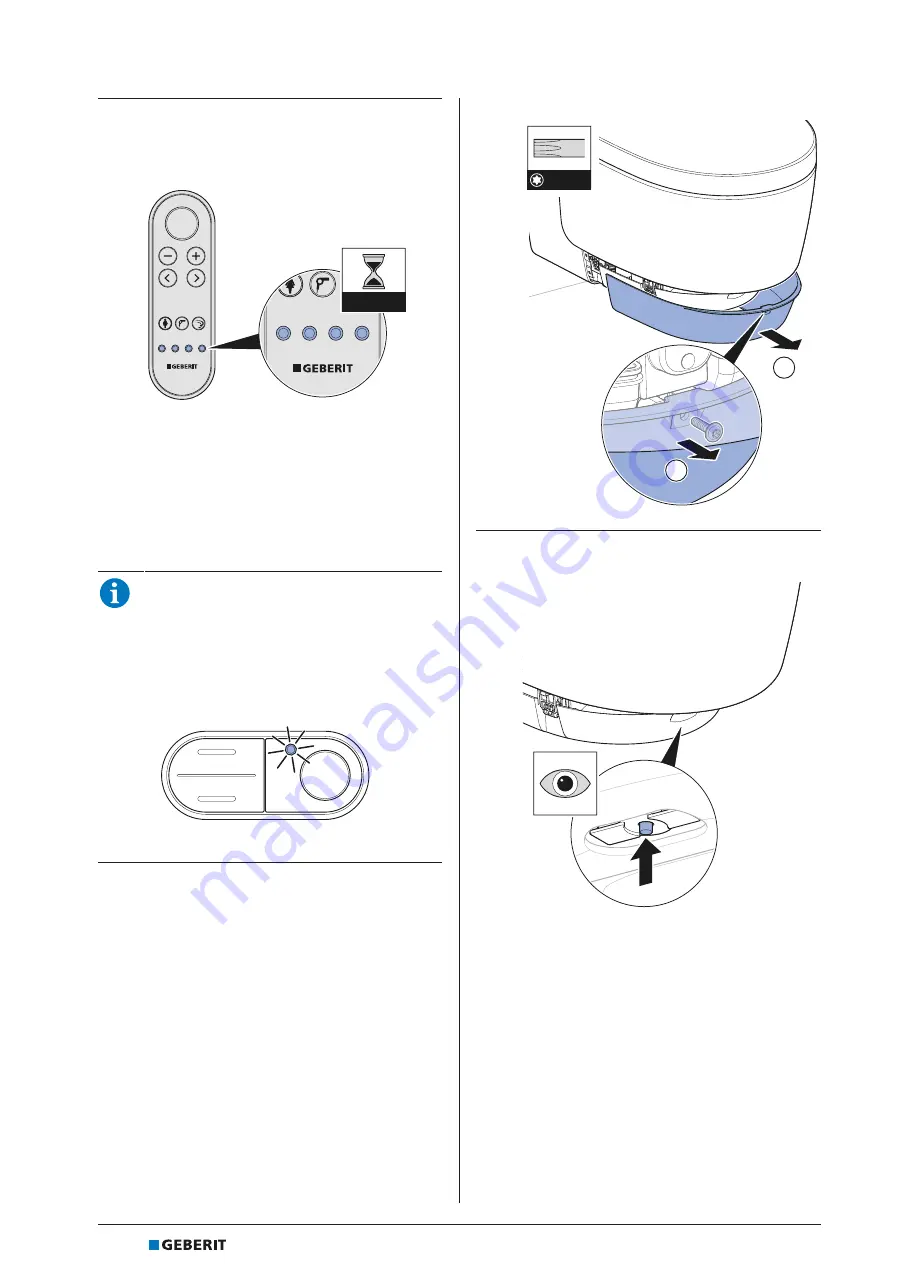 Geberit AQUACLEAN Mera Classic 146240111 Скачать руководство пользователя страница 100