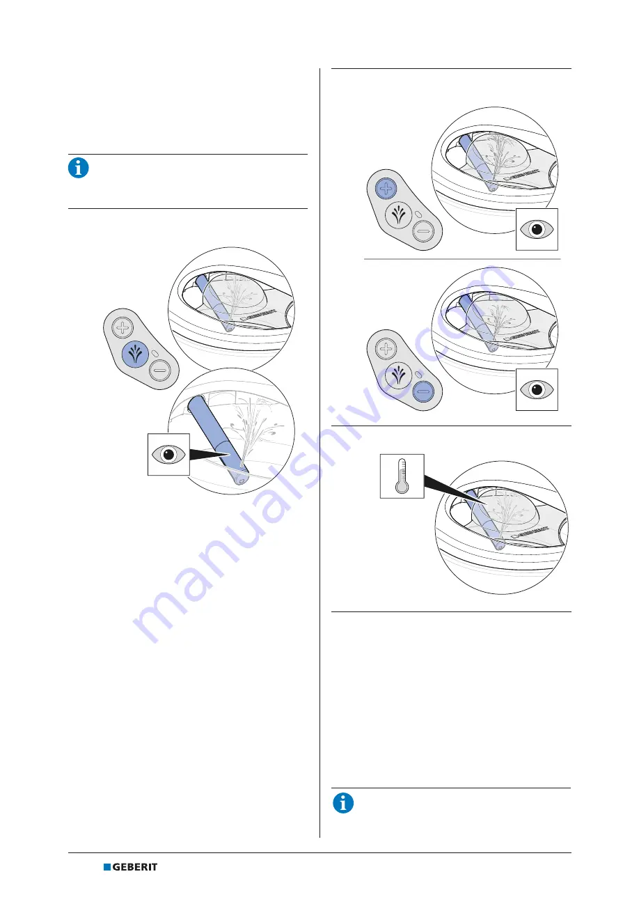 Geberit AQUACLEAN TUMA COMFORT 146270SI1 Installation Manual Download Page 116