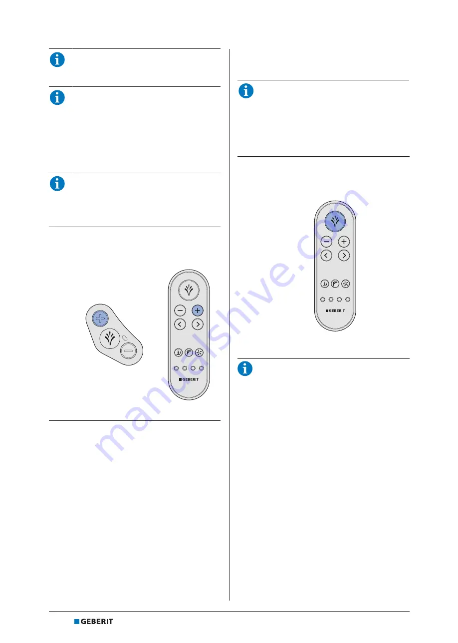 Geberit AQUACLEAN TUMA COMFORT 146270SI1 Installation Manual Download Page 154