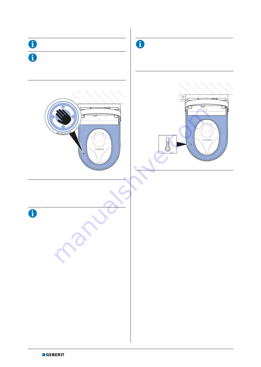 Geberit AQUACLEAN TUMA COMFORT 146270SI1 Installation Manual Download Page 214