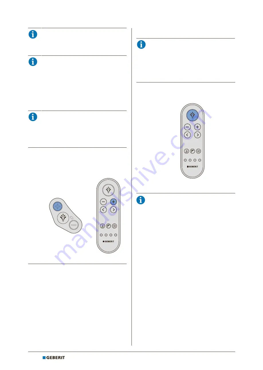 Geberit AQUACLEAN TUMA COMFORT Installation Manual Download Page 52